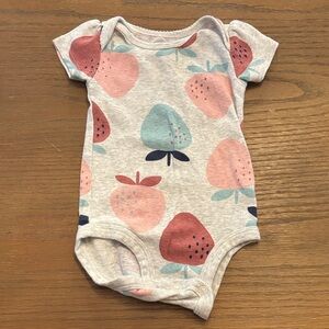 Carter's Colorful Fruit Print Bodysuit